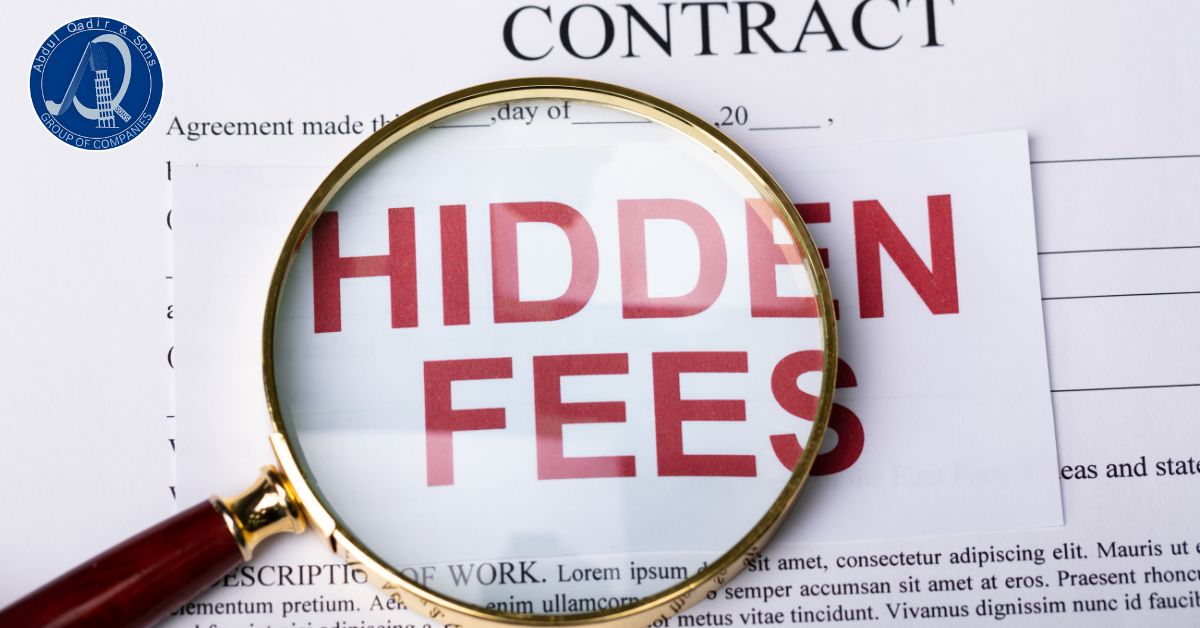 hidden or extra cost fraud contractor. how to save them.