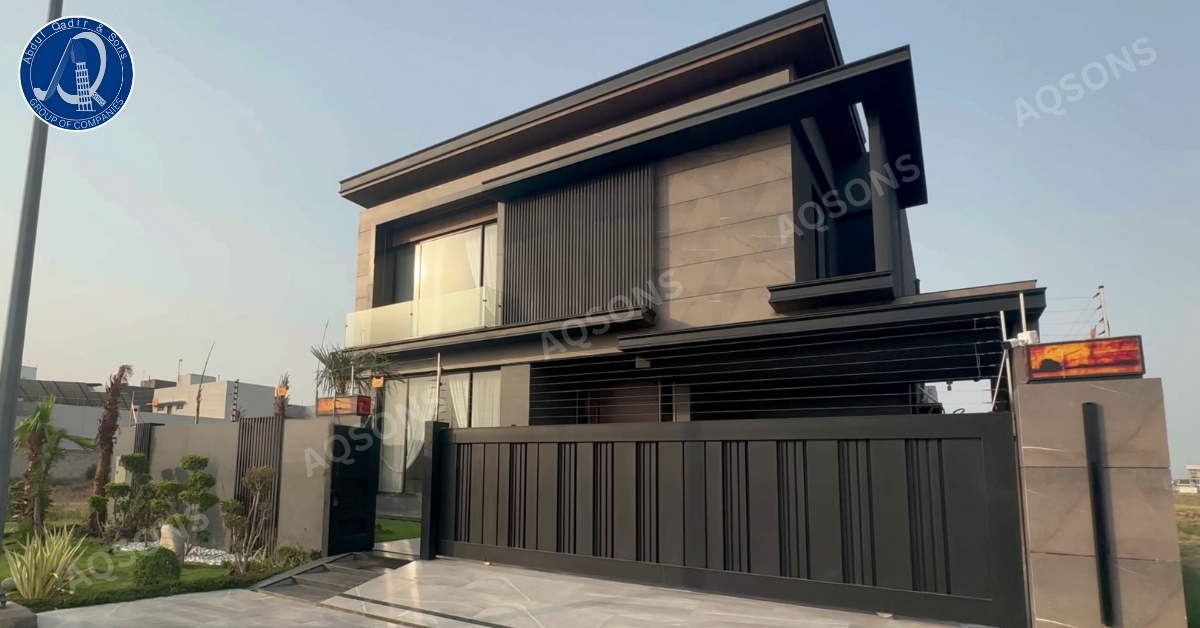 modern house elevation