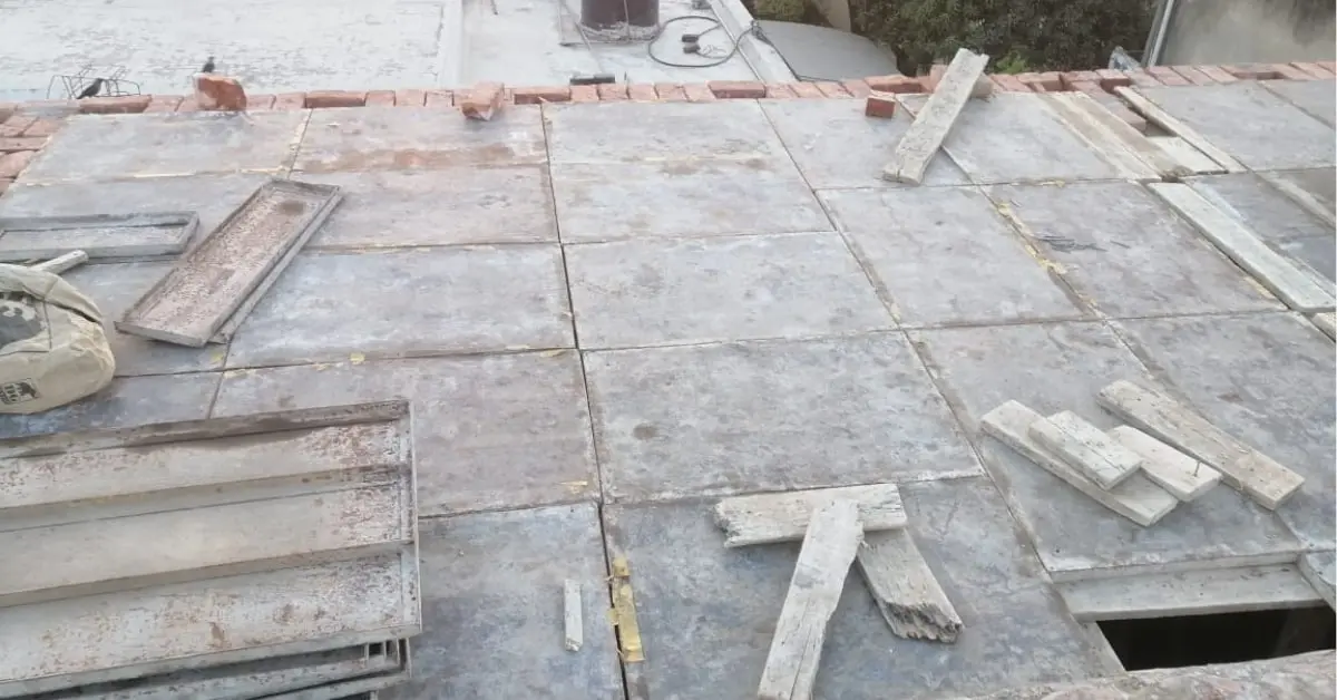 construction site of 1 marla