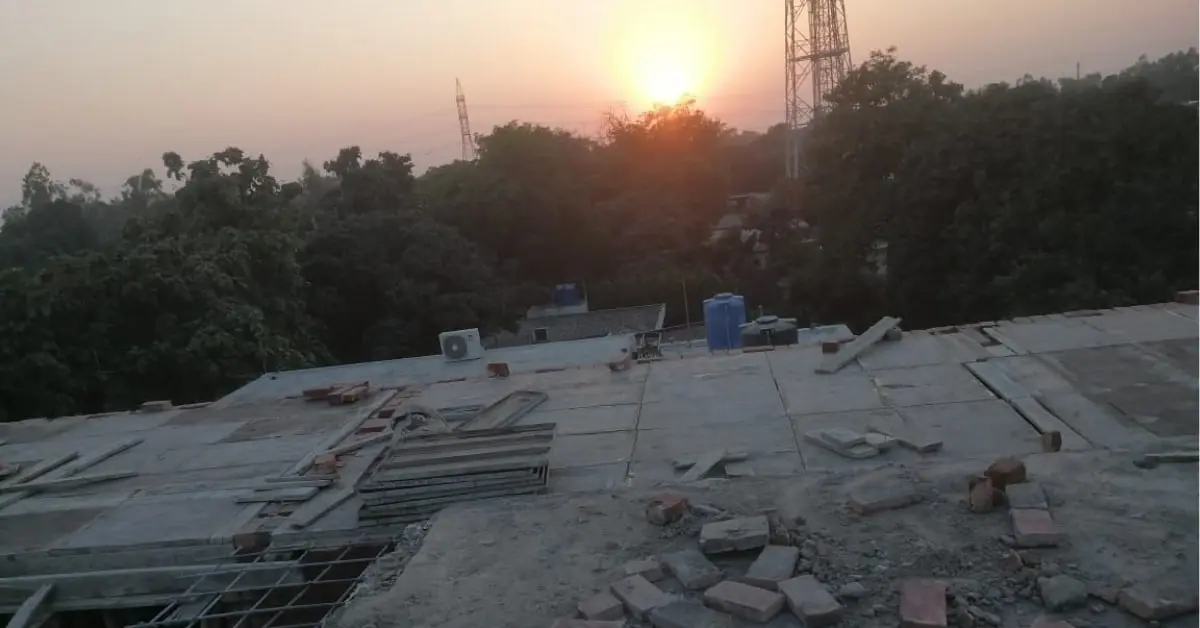 second construction site of 1 marla