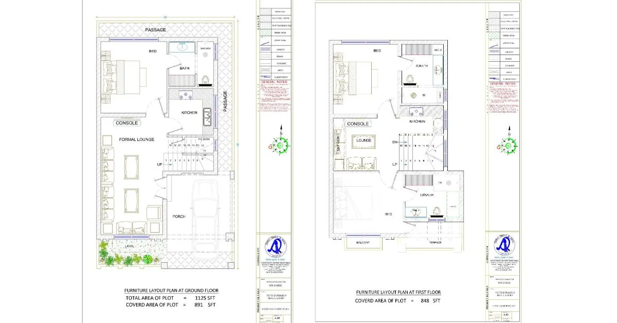 3 bed layout plan