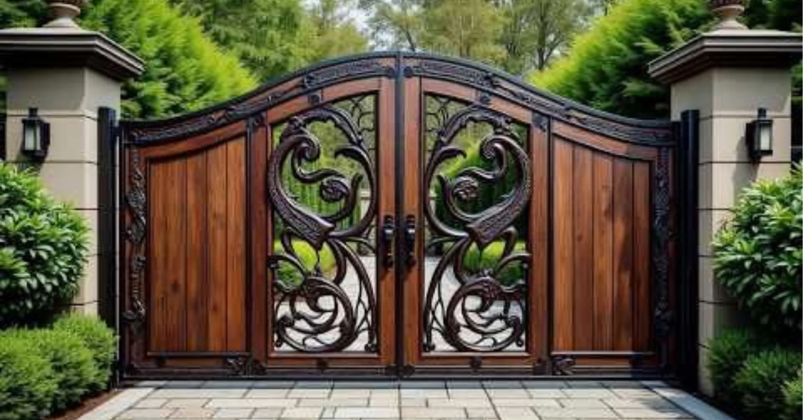 Popular Materials Used for Main Gates