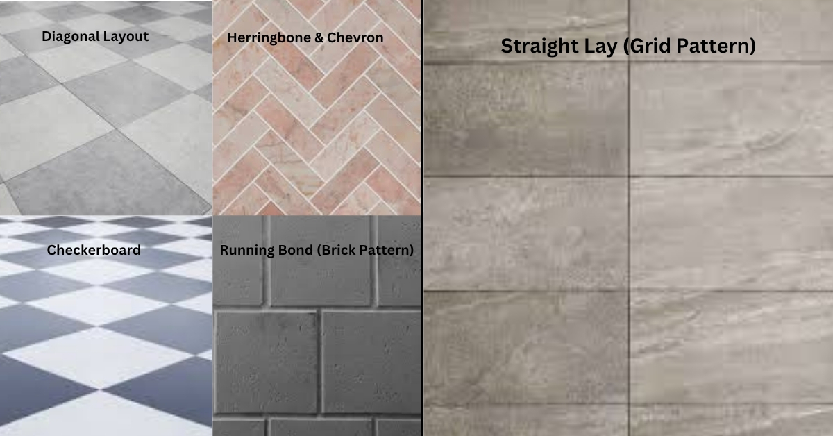 Wood texture samples in various finishes and colors