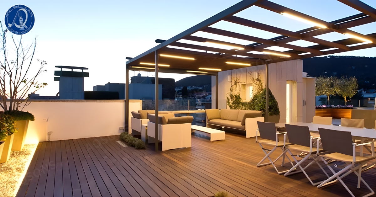 modern rooftop design