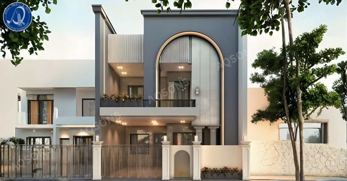 facade 5 Marla house