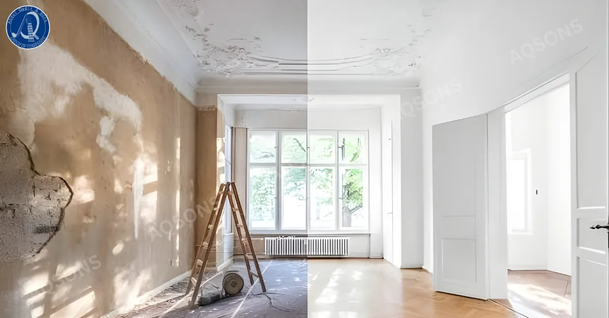 living area renovate