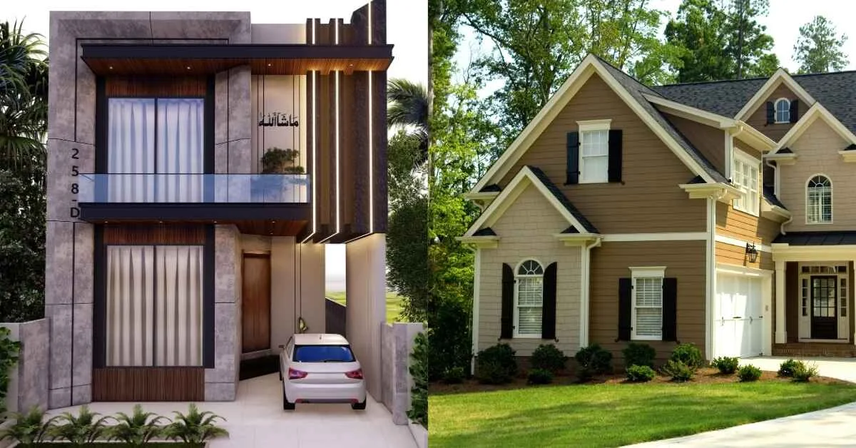 Modern vs Traditional House Design in Lahore