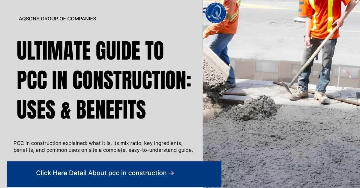 Key Ingredients of PCC Concrete