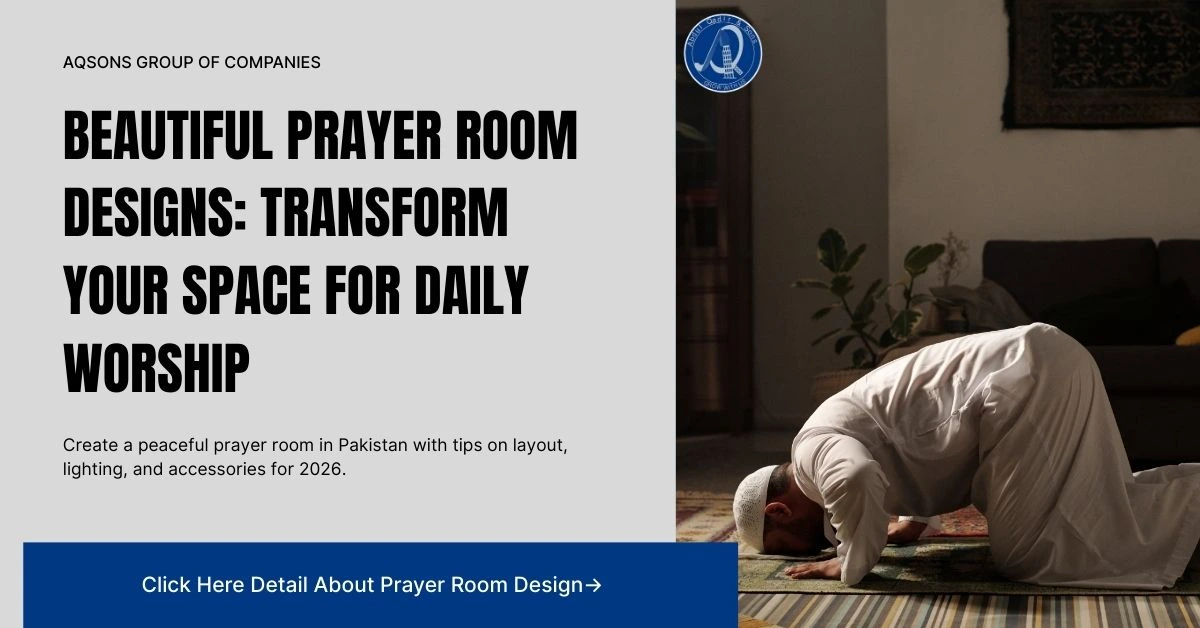 Transform Your Home with comfort and Functional Prayer Room Design