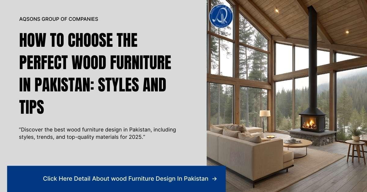 Discover the best wood furniture design in Pakistan, including styles, trends, and top-quality materials for 2026.