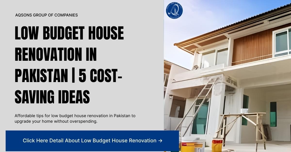 Low Budget Renovation for Small Houses and Portions Small houses need smarter planning, not bigger budgets. Renovation Ideas for 3 Marla and 5 Marla Houses Open layouts, vertical storage, and natural light reduce clutter. These ideas work well in dense cities. Portion Renovation for Rental Income Quick upgrades improve rent value. Durable finishes attract tenants and reduce maintenance. Hiring the Right Renovation Company in Pakistan Choose teams with clear contracts, transparent pricing, and local experience. Reputable firms offering best architects in Lahore services often manage design and execution together. This approach suits both luxury home renovation Pakistan and affordable projects. Is Low Budget House Renovation in Pakistan Worth It? Yes, when planned well. Renovation improves daily life, protects property value, and avoids heavy debt. For most families, renovation is the safest path to comfort.