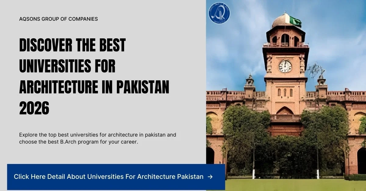 Discover the best universities for architecture in pakistan 2026